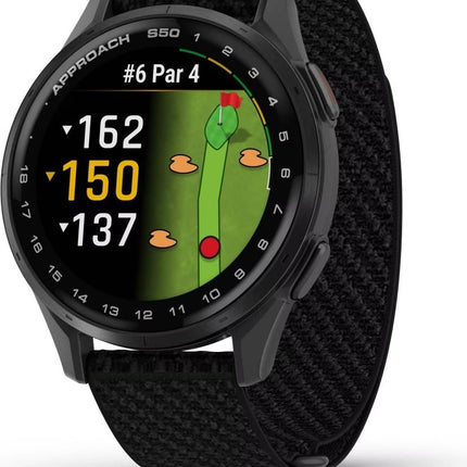 Garmin Approach S50 GPS Golf Smartwatch AMOLED 1,2" Schwarz 010-03010-00 Neu OVP