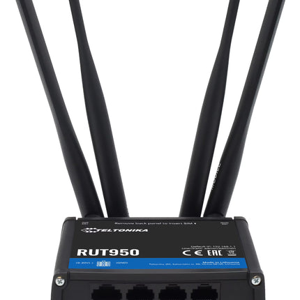 Teltonika RUT950 4G LTE WLAN Router Dual SIM WiFi 300 Mbit/s Neu OVP