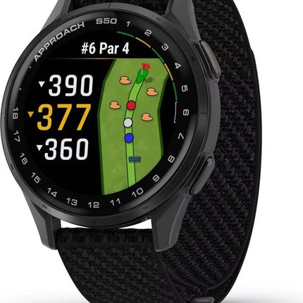 Garmin Approach S50 GPS Golf Smartwatch AMOLED 1,2" Schwarz 010-03010-00 Neu OVP