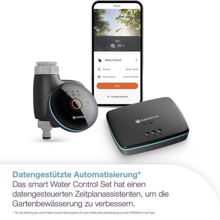 Gardena 19043-20 GARDENA smart Water Control Set Bewsserungssteuerung smart NEU