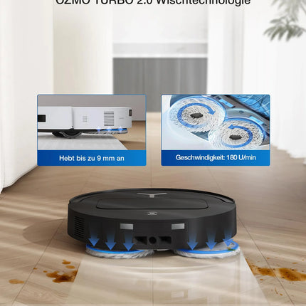 Ecovacs Deebot T50 Omni Floor Cleaning Robot Black - 6970135034673 (DDX57) NEU