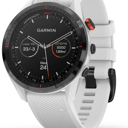 Garmin Approach S62 GPS Golf Smartwatch 1,3" Touchdisplay Weiß 010-02200-01 Neu OVP