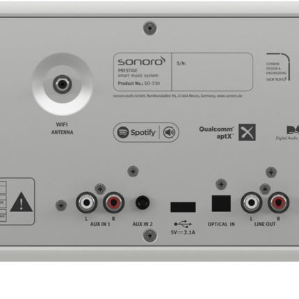 Sonoro Prestige X - Weiß NEU & OVP