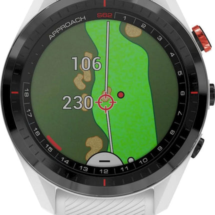 Garmin Approach S62 GPS Golf Smartwatch 1,3" Touchdisplay Weiß 010-02200-01 Neu OVP
