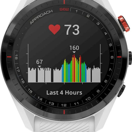 Garmin Approach S62 GPS Golf Smartwatch 1,3" Touchdisplay Weiß 010-02200-01 Neu OVP