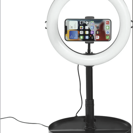 Hama LED-Ringleuchte SpotLight FoldUp 102 II Set für Smartphones faltbar