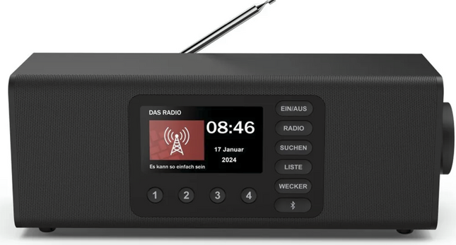 Hama Digitalradio DR2002BT Persönlich Digital Schwarz