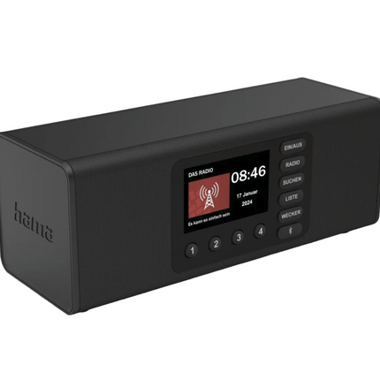 Hama Digitalradio DR2002BT Persönlich Digital Schwarz