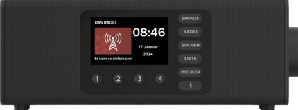 Hama Digitalradio DR2002BT Persönlich Digital Schwarz
