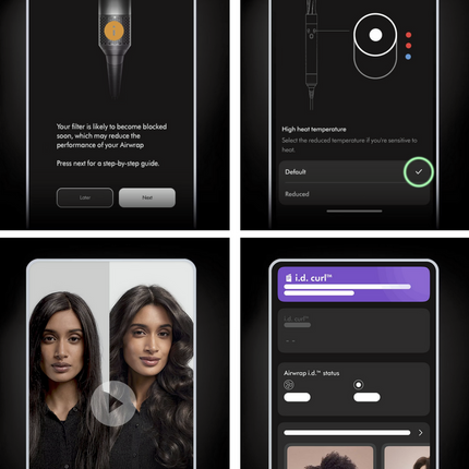 Dyson Airwrap Multihaarstyler ID Bluetooth Multistyler Lockenstab Haartrockner