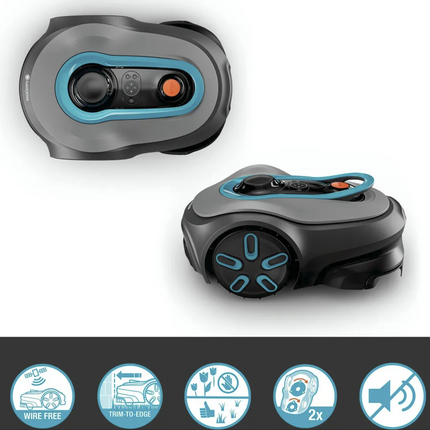 GARDENA 19922-20 Mähroboter smart SILENO free 800 m² Set NEU & OVP