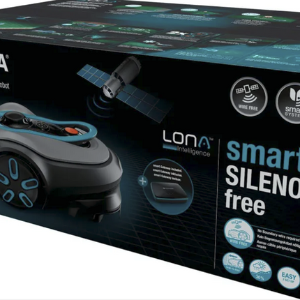 GARDENA 19922-20 Mähroboter smart SILENO free 800 m² Set NEU & OVP