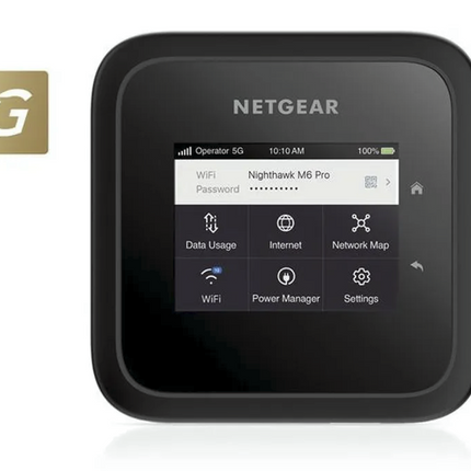 Netgear Nighthawk M6 Pro 5G WiFi 6E Mobiler Hotspot-Router (MR6450) NEU & OVP