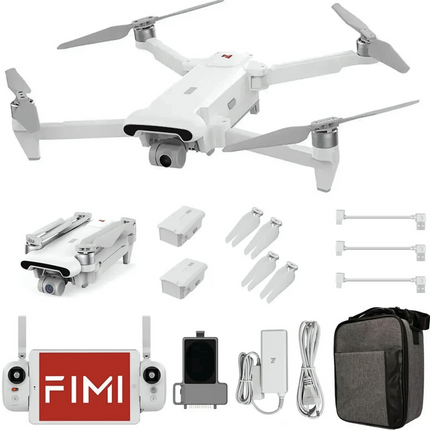 Xiaomi FIMI X8SE 2022 V2 Combo with Megaphone Quadrocopter RtF Kameraflug Weiß