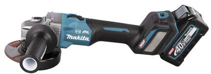 Makita GA023GM2011 Akku-Winkelschleifer - Blau/Schwarz, 40V
