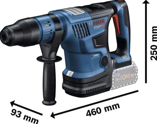 Bosch Professional BITURBO GBH 18V-36 C Solo Akku-Bohrhammer (0611915001)