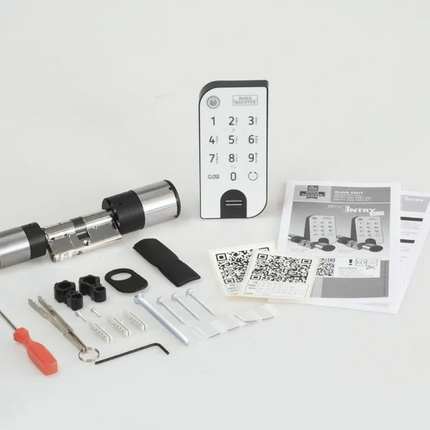Burg Wächter Elektronisches Türschloss secuENTRY easy 7602 FP - FINGERPRINT -