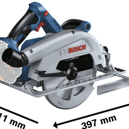 Bosch Akku Handkreissäge solo GKS 18-68 C ohne Akku ohne Ladegerät L-Boxx