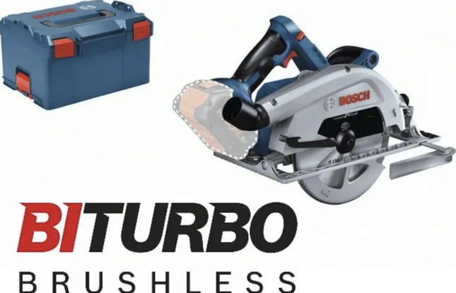 Bosch Akku Handkreissäge solo GKS 18-68 C ohne Akku ohne Ladegerät L-Boxx