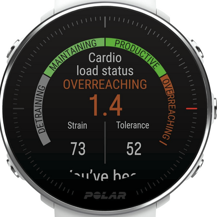 Polar Vantage 46mm Weiße Silikonhülle mit Sportarmband in Weiß (GPS) (90069744)