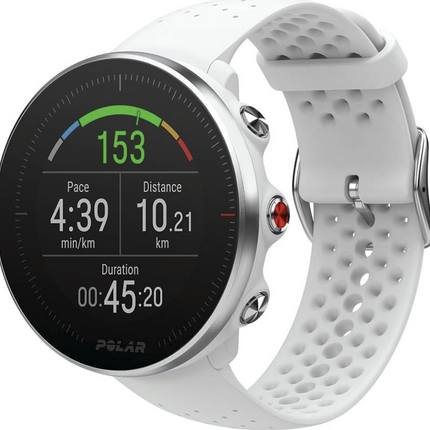 Polar Vantage 46mm Weiße Silikonhülle mit Sportarmband in Weiß (GPS) (90069744)