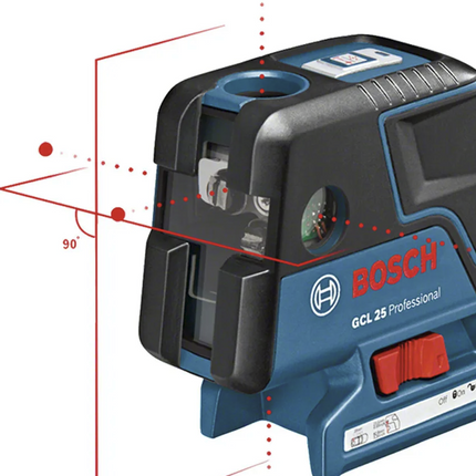 Bosch Punktlaser GCL 25 Professional im Set mit Schutztasche