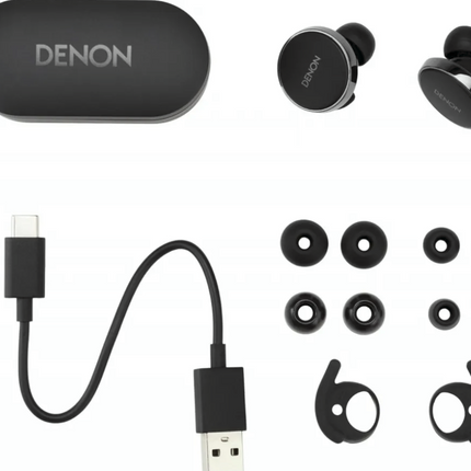 Denon PerL Kabellose In-Ear-Kopf­hö­rer - Schwarz