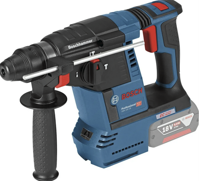 Bosch Akku-Bohrhammer mit SDS plus GBH 18V-26, Solo Version 0611909000