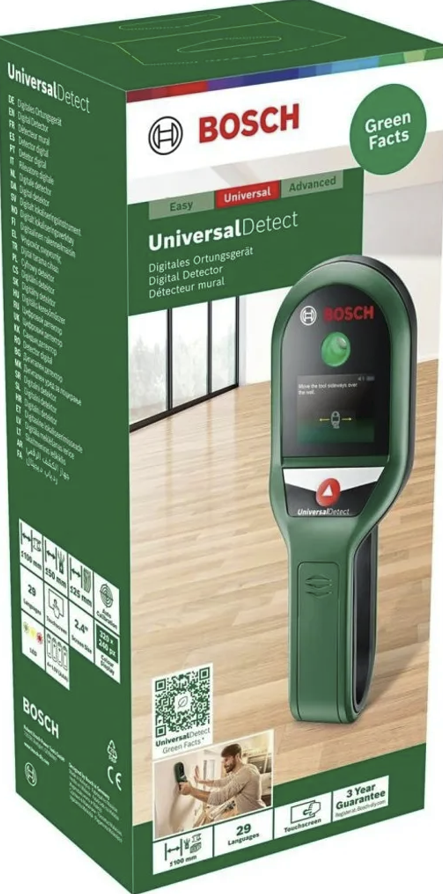 BOSCH UniversalDetect Digitales Ortungsgerät 0603681301