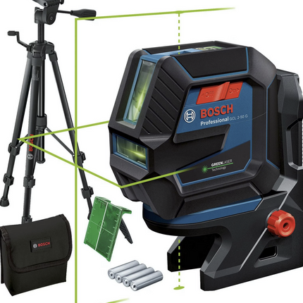 Bosch Professional GCL 2-50 G Kombilaser Set mit Stativ (0601066M01)