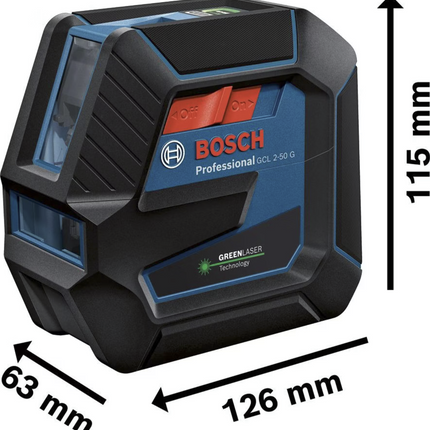 Bosch Professional GCL 2-50 G Kombilaser Set mit Stativ (0601066M01)