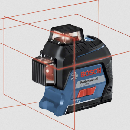 Bosch Professional GLL 3-80 Linienlaser mit Batterie in Tasche (0601063S00)