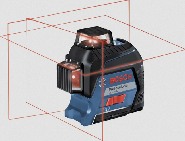 Bosch Professional GLL 3-80 Linienlaser mit Batterie in Tasche (0601063S00)
