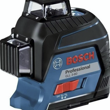 Bosch Professional GLL 3-80 Linienlaser mit Batterie in Tasche (0601063S00)