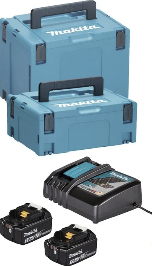 Makita DLX3195JX1 Akku Handwerker Spezialset 18V Li-Ion Lxt