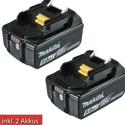 Makita DHP485RTJ Akku-Schlagbohrschrauber-Set 18,0 V, mit 2 Akkus