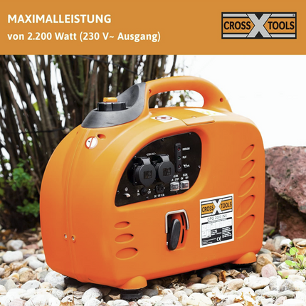 CROSS TOOLS Inverter Stromerzeuger CPG 2000 INV 68040