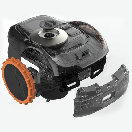 Segway Navimow i105e Mähroboter ohne Begrenzungskabel 500m² , Roboter-Rasenmäher