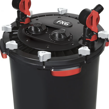 Fluval FX6 Außenfilter für Aquarien bis 1500 L, 3500 l/h, 52,5 x 40 x 38 cm
