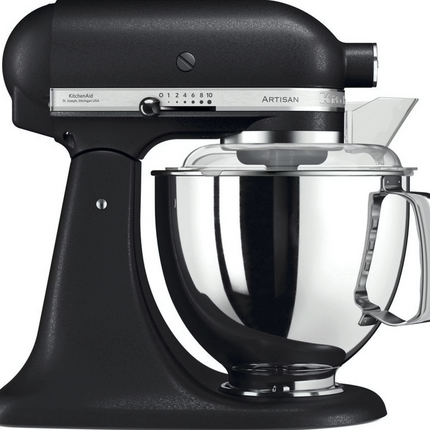 KitchenAid 5KSM175PSEBK 4,8L Küchenmaschine, 300W - Gusseisen Schwarz
