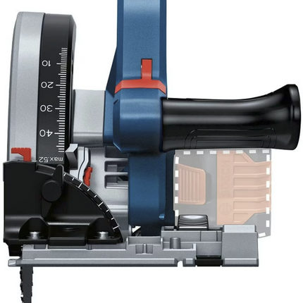 Bosch Akku-Tauchsäge BITURBO GKT 18V-52 GC ohne Akku ohne Lader in L-BOXX