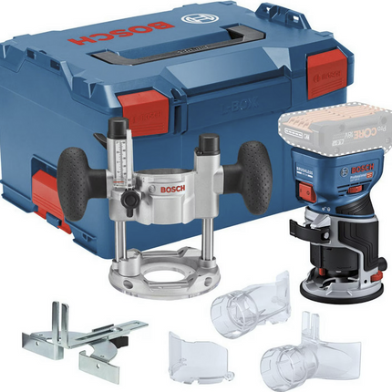 Bosch Akku-Kantenfräse GKF 18V-8 mit Taucheinheit, ohne Akku und Lader in L-BOXX