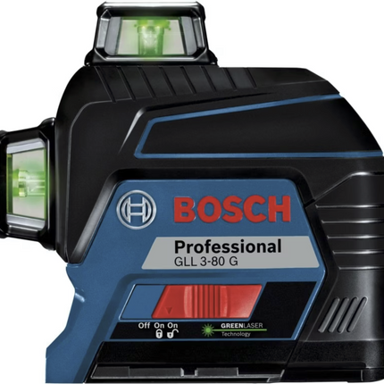Bosch GLL 3-80 G Linienlaser im Koffer - Blau (0601063Y00)
