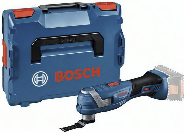 Bosch Professional GOP 18V-34 Akku-Multi-Cutter Solo Sägeblatt L-Boxx Starlock