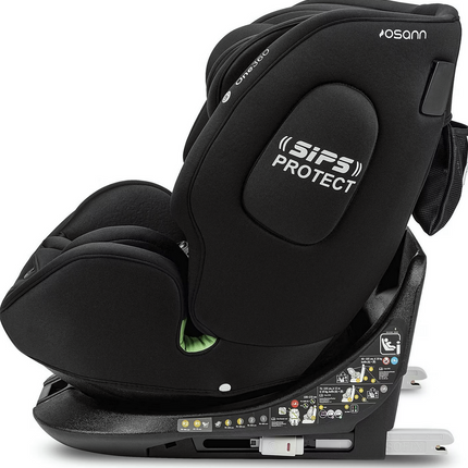 Osann One360 Kindersitz 40–150?cm – drehbarer Reboarder mit Isofix & Top-Tether
