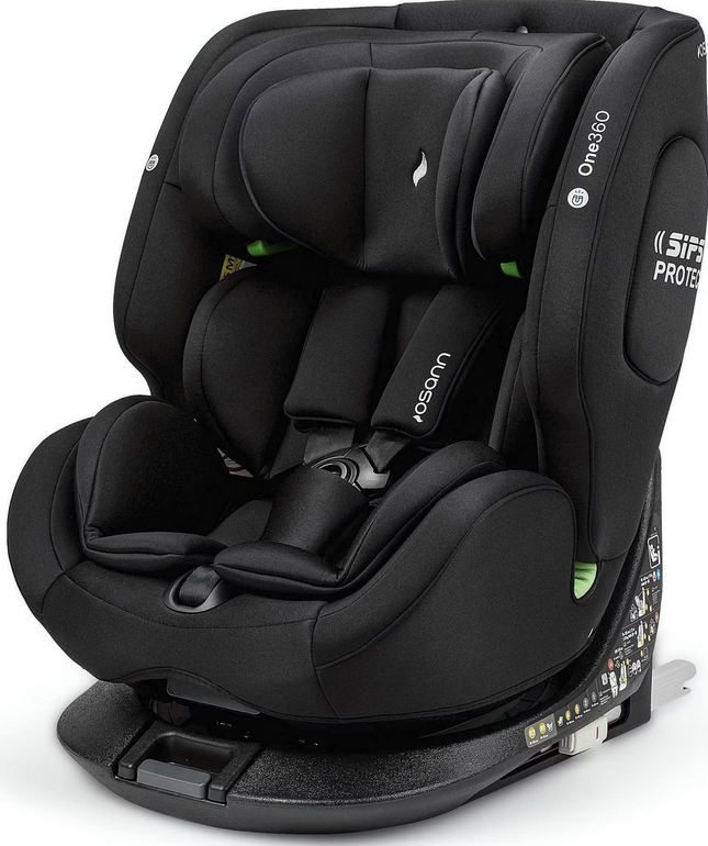 Osann One360 Kindersitz 40–150?cm – drehbarer Reboarder mit Isofix & Top-Tether