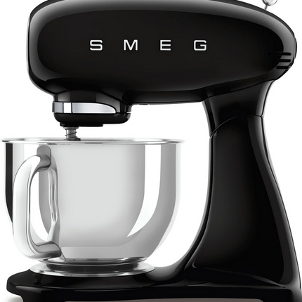 Smeg SMF03 Küchenmaschine 50's Retro Style Schwarz 10 Geschwindigkeitsstufen