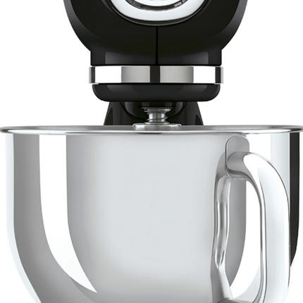 Smeg SMF03 Küchenmaschine 50's Retro Style Schwarz 10 Geschwindigkeitsstufen