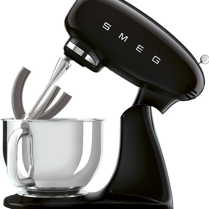 Smeg SMF03 Küchenmaschine 50's Retro Style Schwarz 10 Geschwindigkeitsstufen