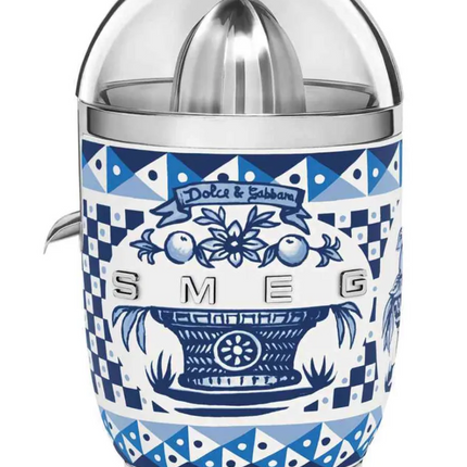 SMEG - Saftpresse Blau Mediterran SMEG & D & G - Smeg CJF01DGBEU